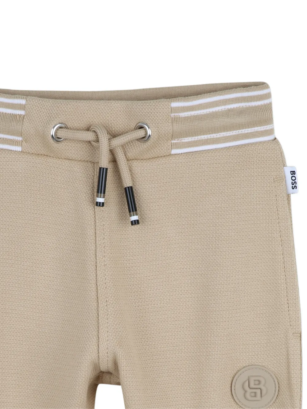  Boss Kidswear Pantalones De Chándal A Rayas - Neutro 