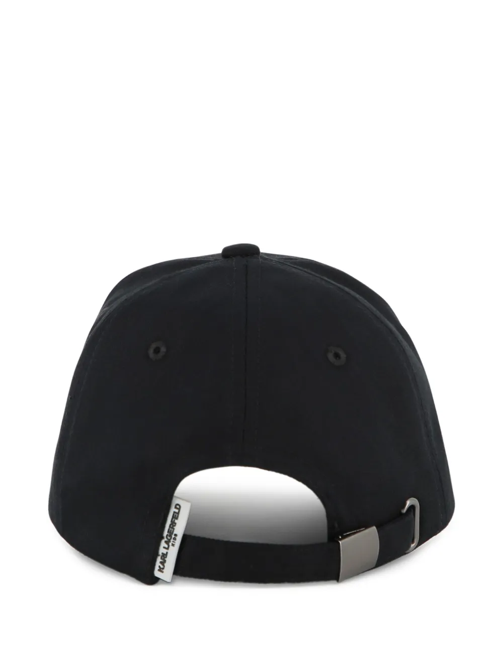 Karl Lagerfeld Kids Pet met borduurwerk Zwart