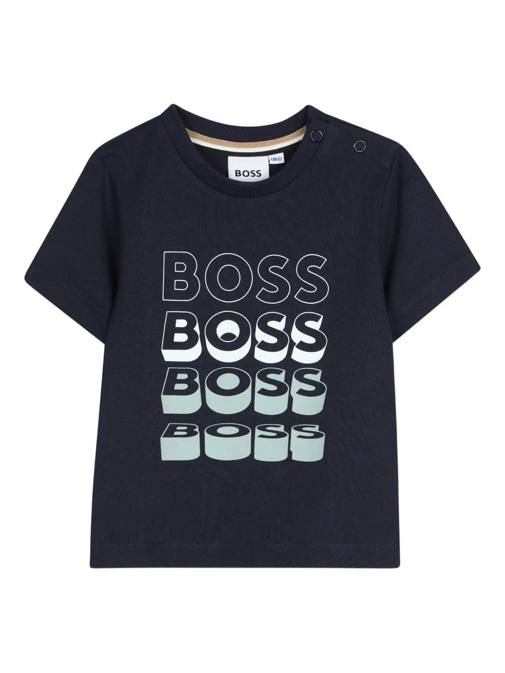 BOSS Kidswear T-shirt girocollo - Blu