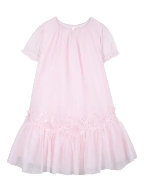 Billieblush vestido bordado con lentejuelas