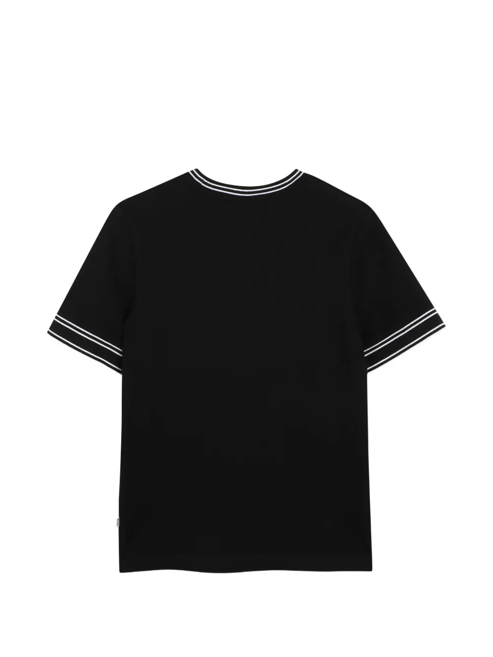  Boss Kidswear Striped Short-sleeved T-shirt - Black 