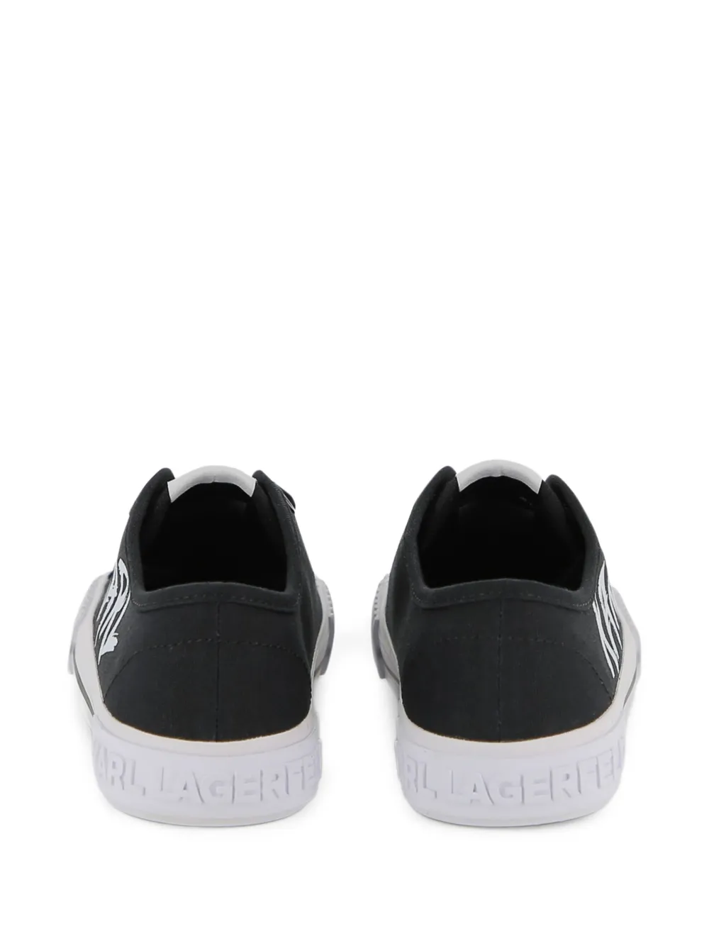 Karl Lagerfeld Kids Sneakers met logo Zwart