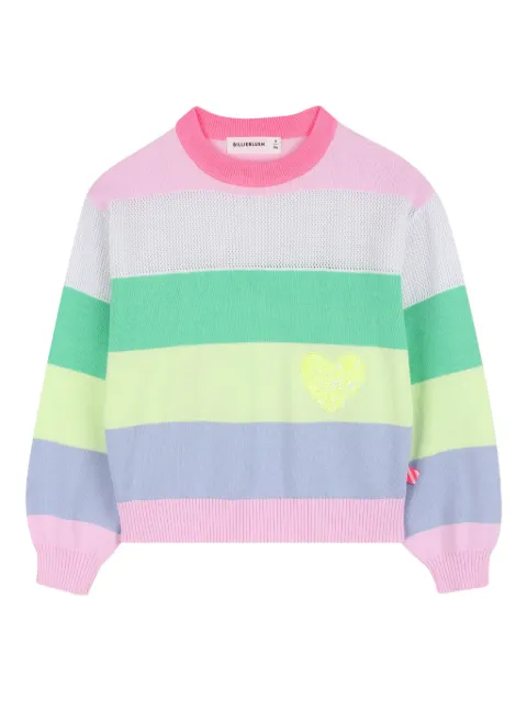 Billieblush Suéter com aplicação de coração