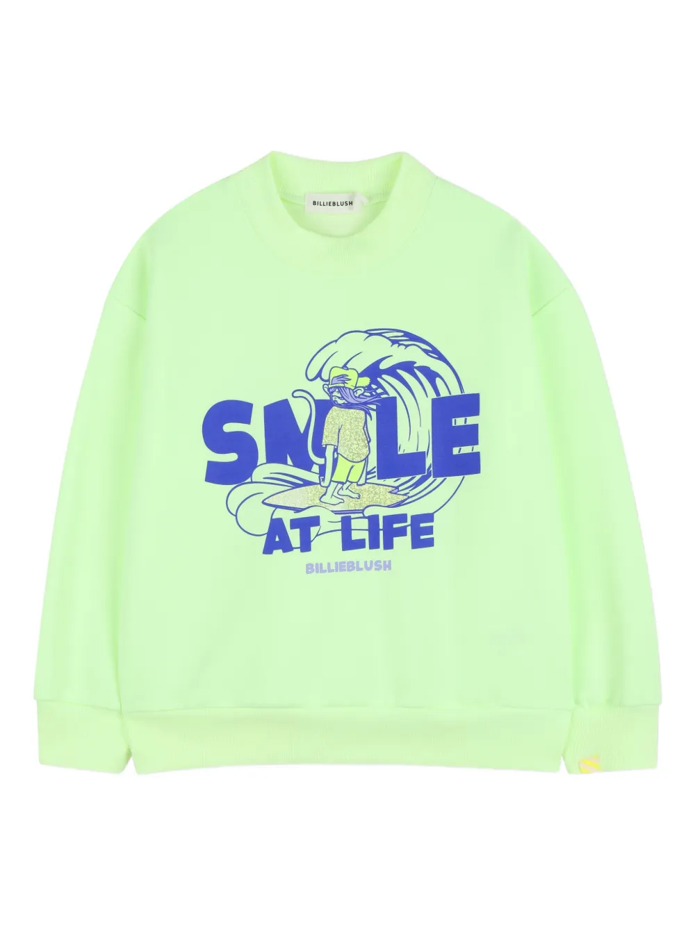 Billieblush Maglione con stampa grafica - Verde