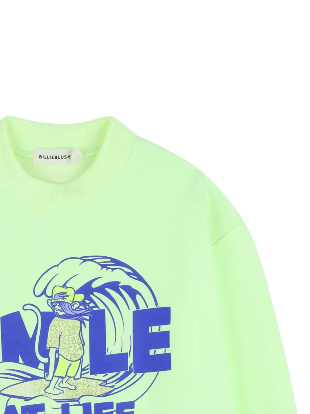  Billieblush Graphic-print Sweater - Green 
