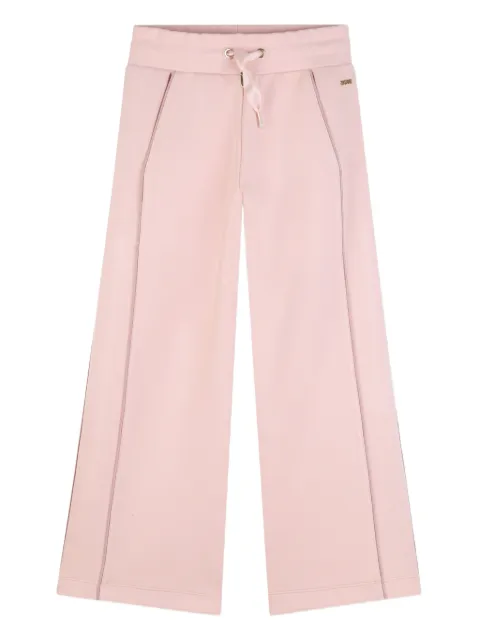 BOSS Kidswear pants con cordón en la cintura
