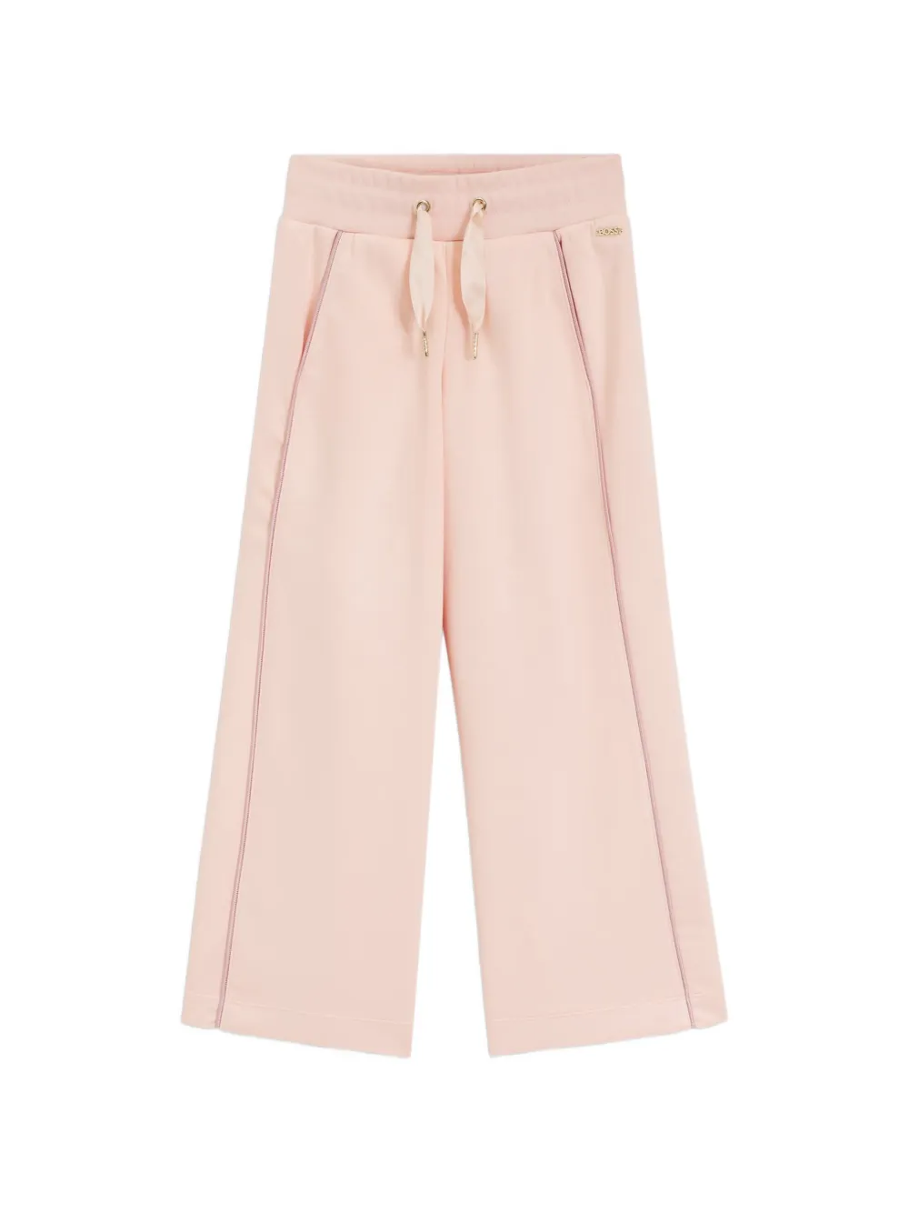 BOSS Kidswear Trainingsbroek met trekkoord Roze