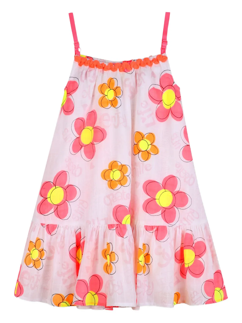 Billieblush Abito con stampa a fiori - Rosa