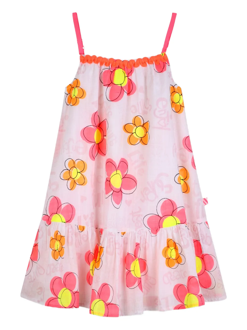  Billieblush Robe à Fleurs Imprimées - Rose 