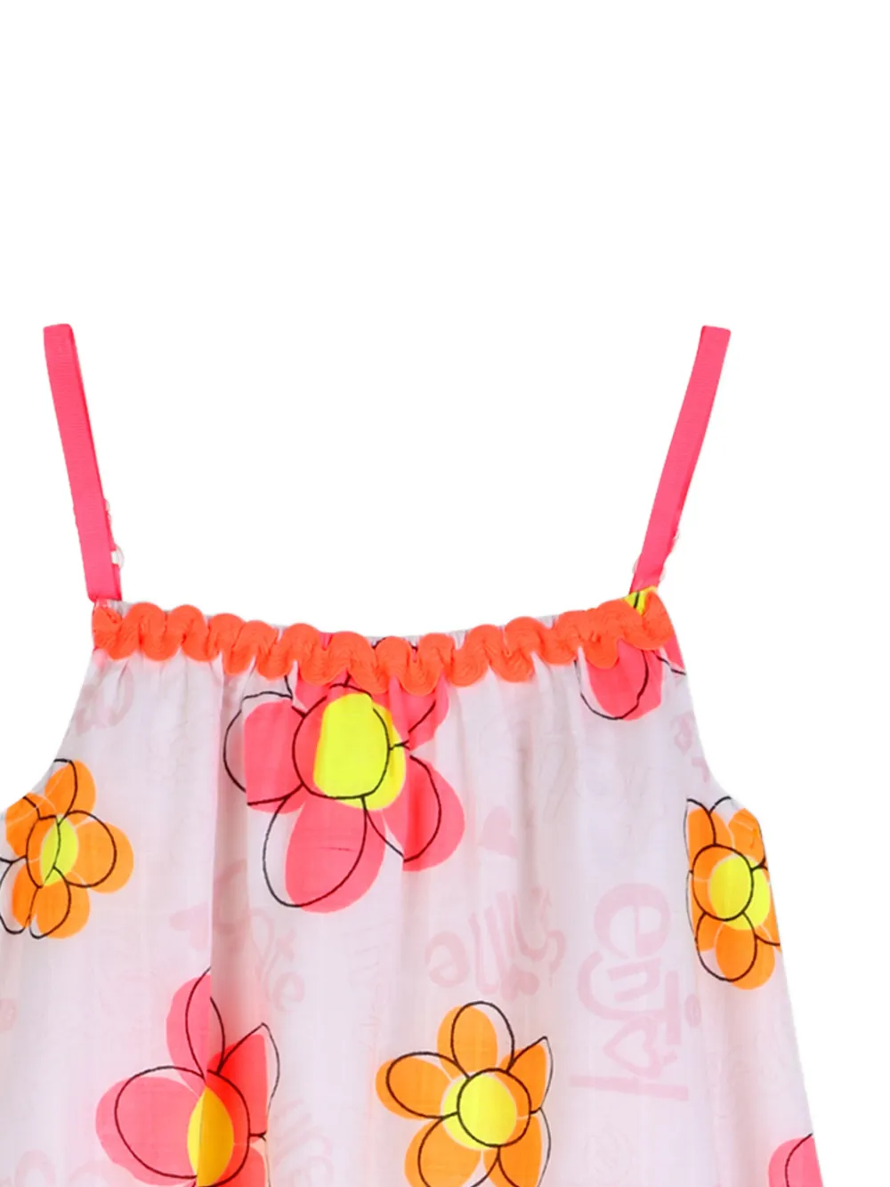  Billieblush Robe à Fleurs Imprimées - Rose 
