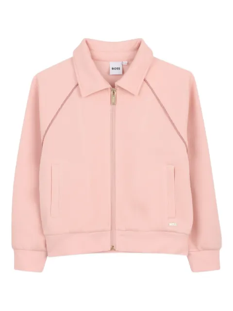 BOSS Kidswear sudadera con cierre