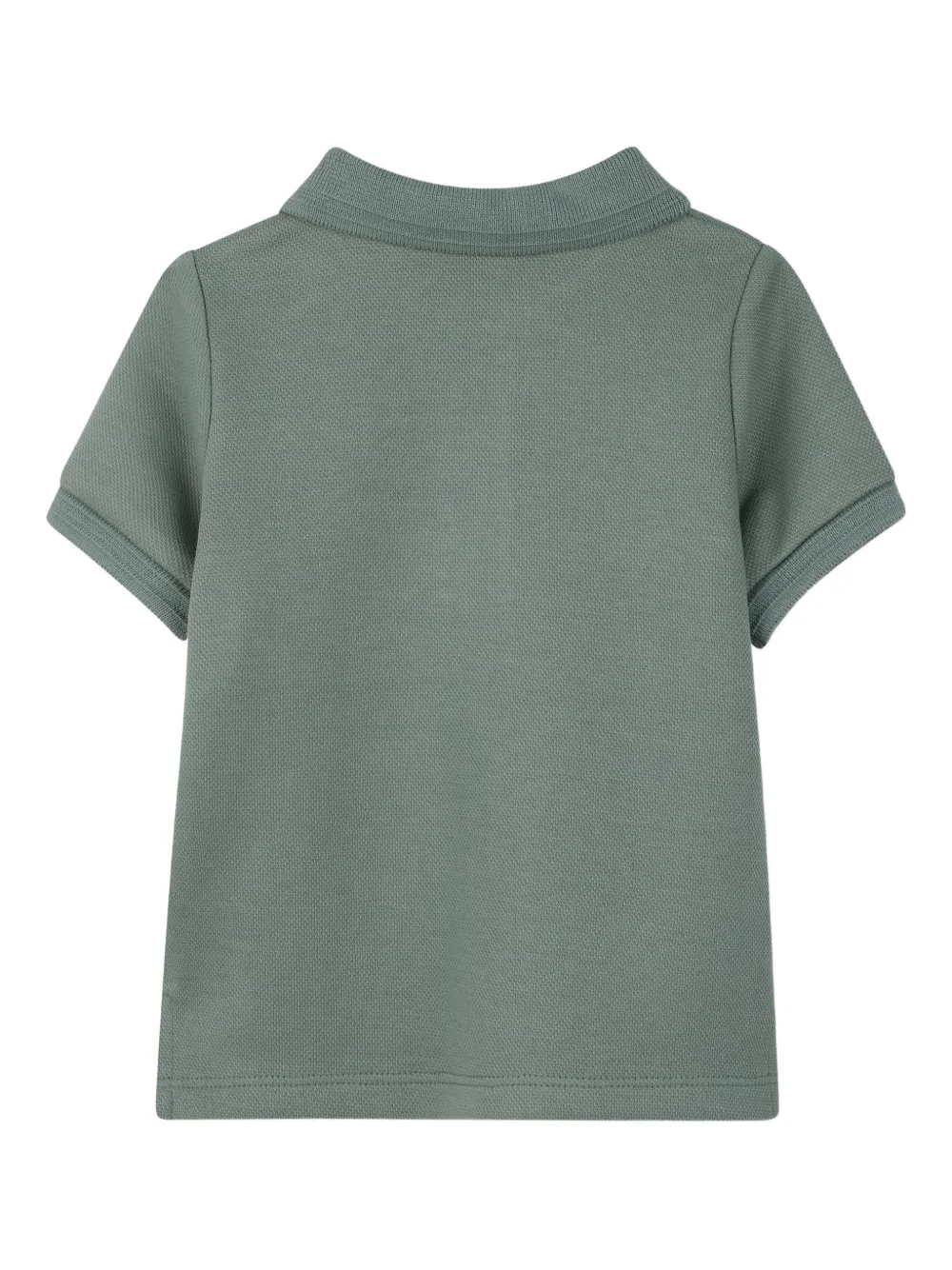 BOSS Kidswear Poloshirt met korte mouwen en knopen - Groen