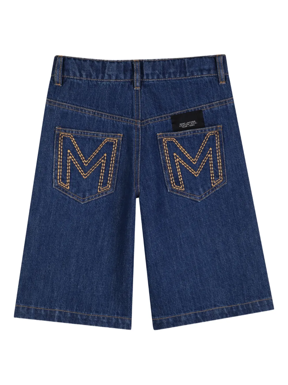 Marc Jacobs Kids Shorts verfraaid met bloemen Blauw