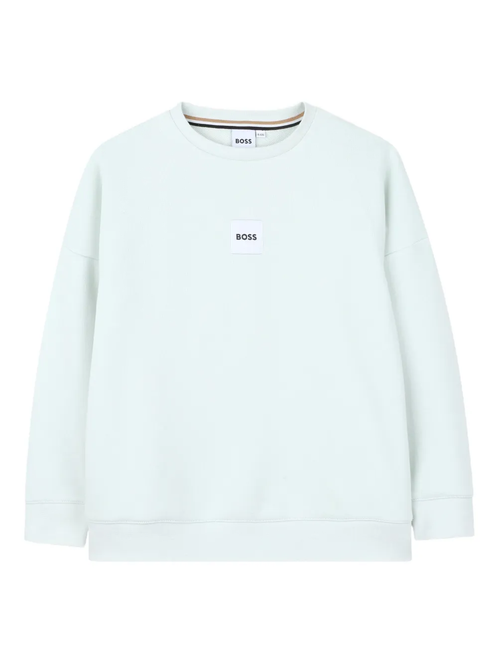 BOSS Kidswear Felpa con applicazione - Blu