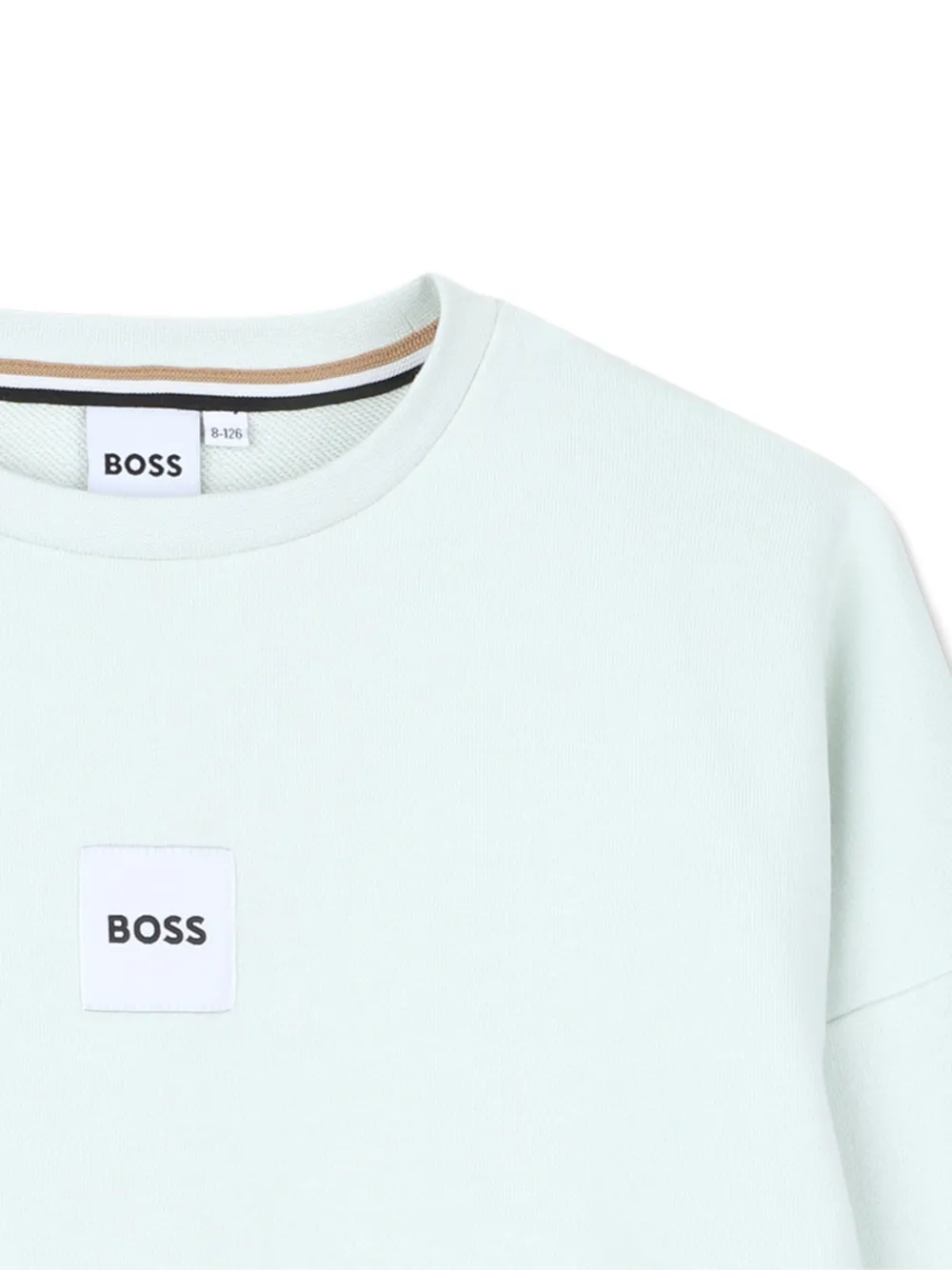  Boss Kidswear Logo-patch Sweatshirt - Blue 