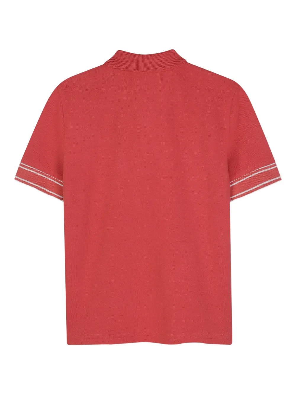 BOSS Kidswear Poloshirt met logo Rood