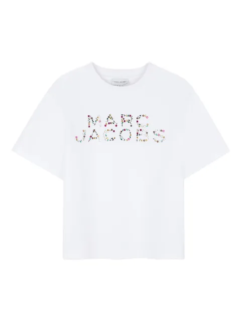 Marc Jacobs Kids t-shirt à logo strassé