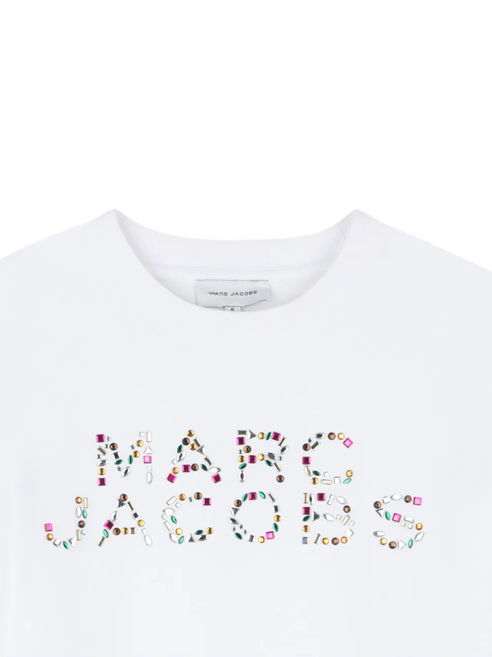  Marc Jacobs Kids Logo-embellished T-shirt - White 