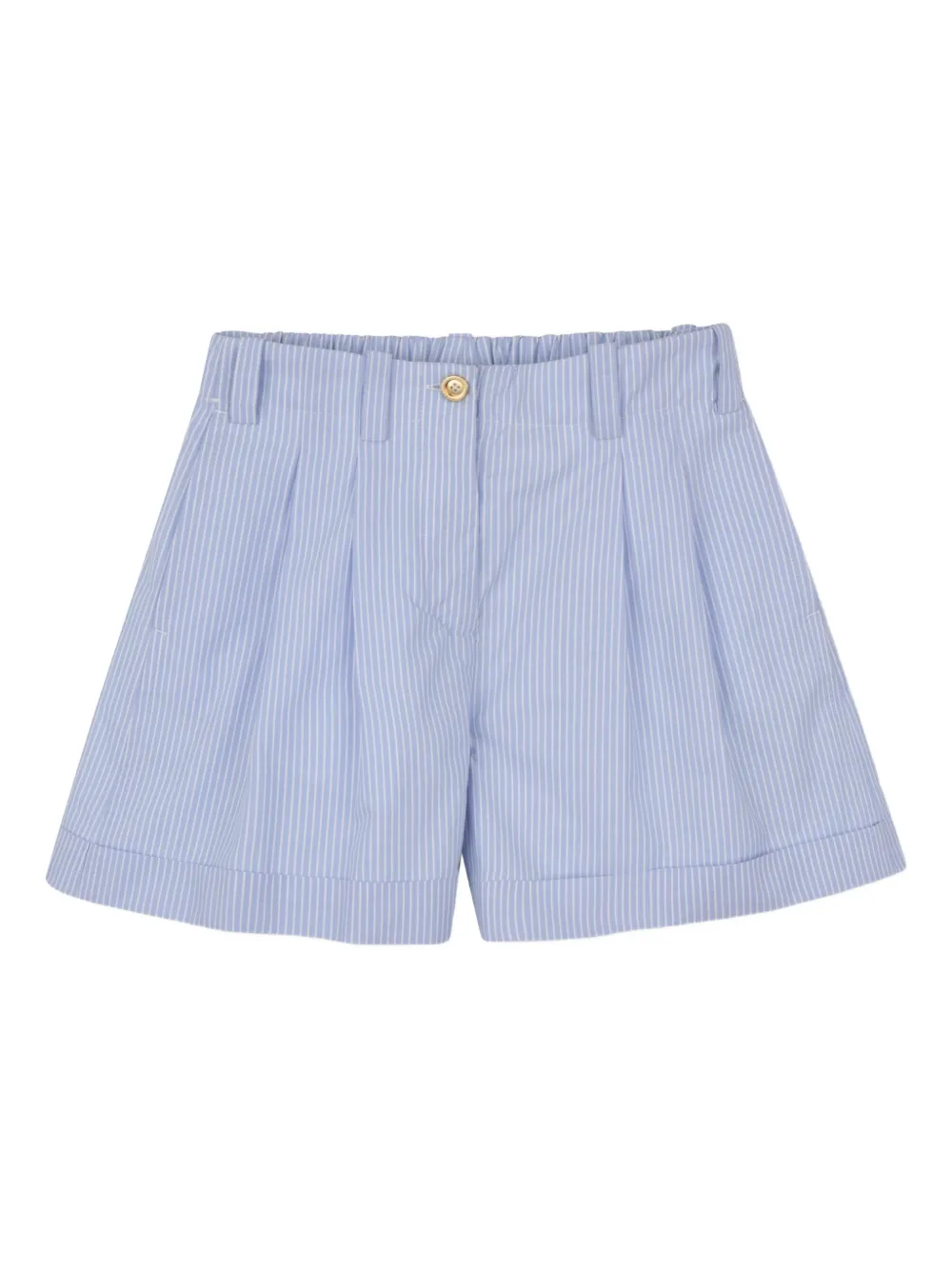 Givenchy Kids Gestreepte shorts set Blauw
