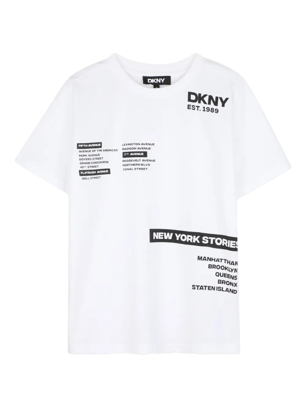 Dkny Kids Shorts set met logoprint Wit