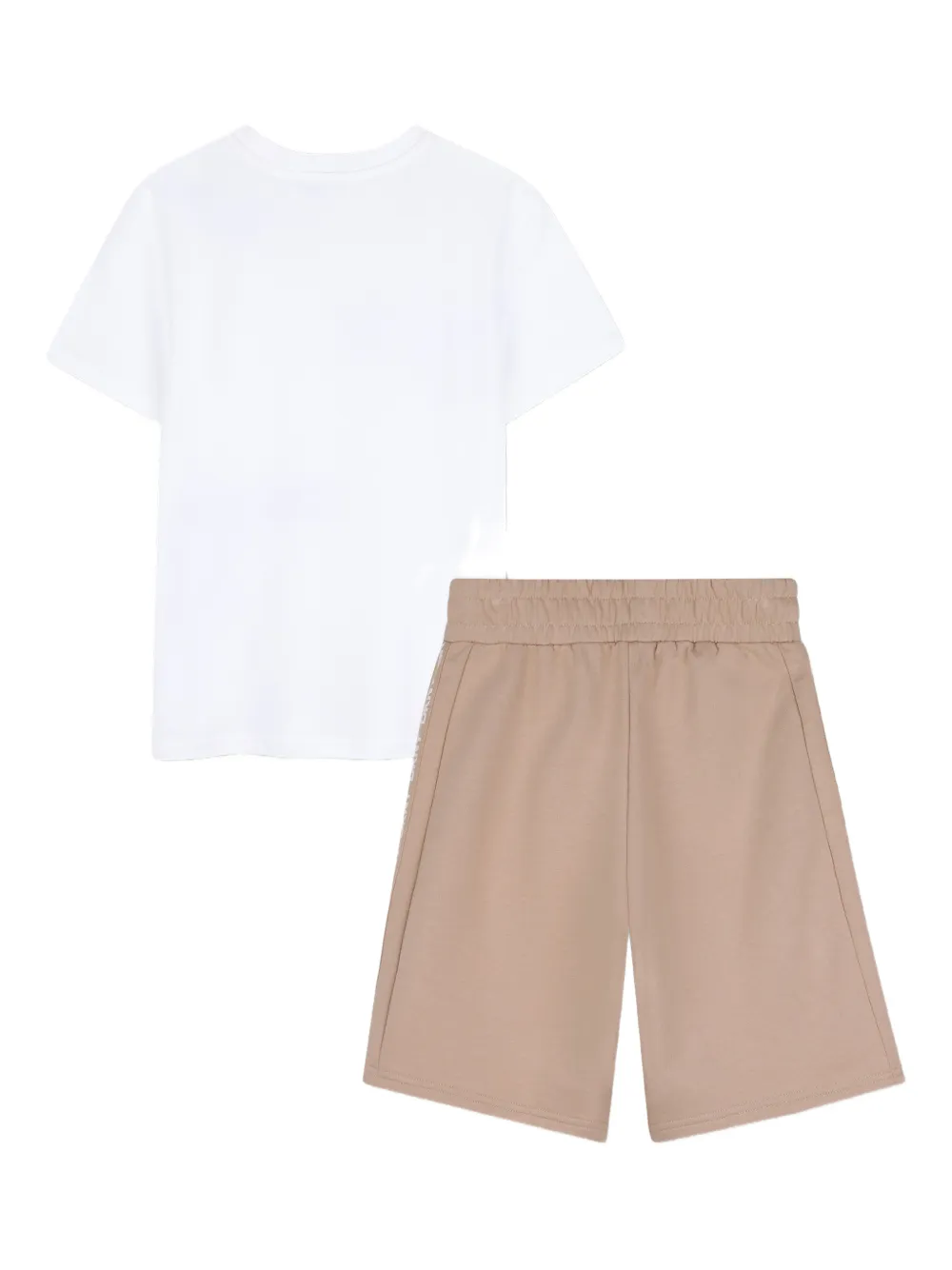 Dkny Kids Shorts set met logoprint Wit
