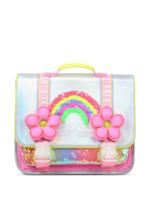 Billieblush rainbow sequin-embellished satchel