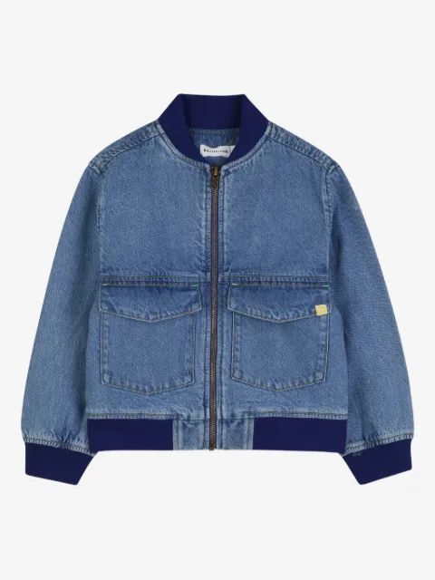 Billieblush patch-appliqué denim jacket