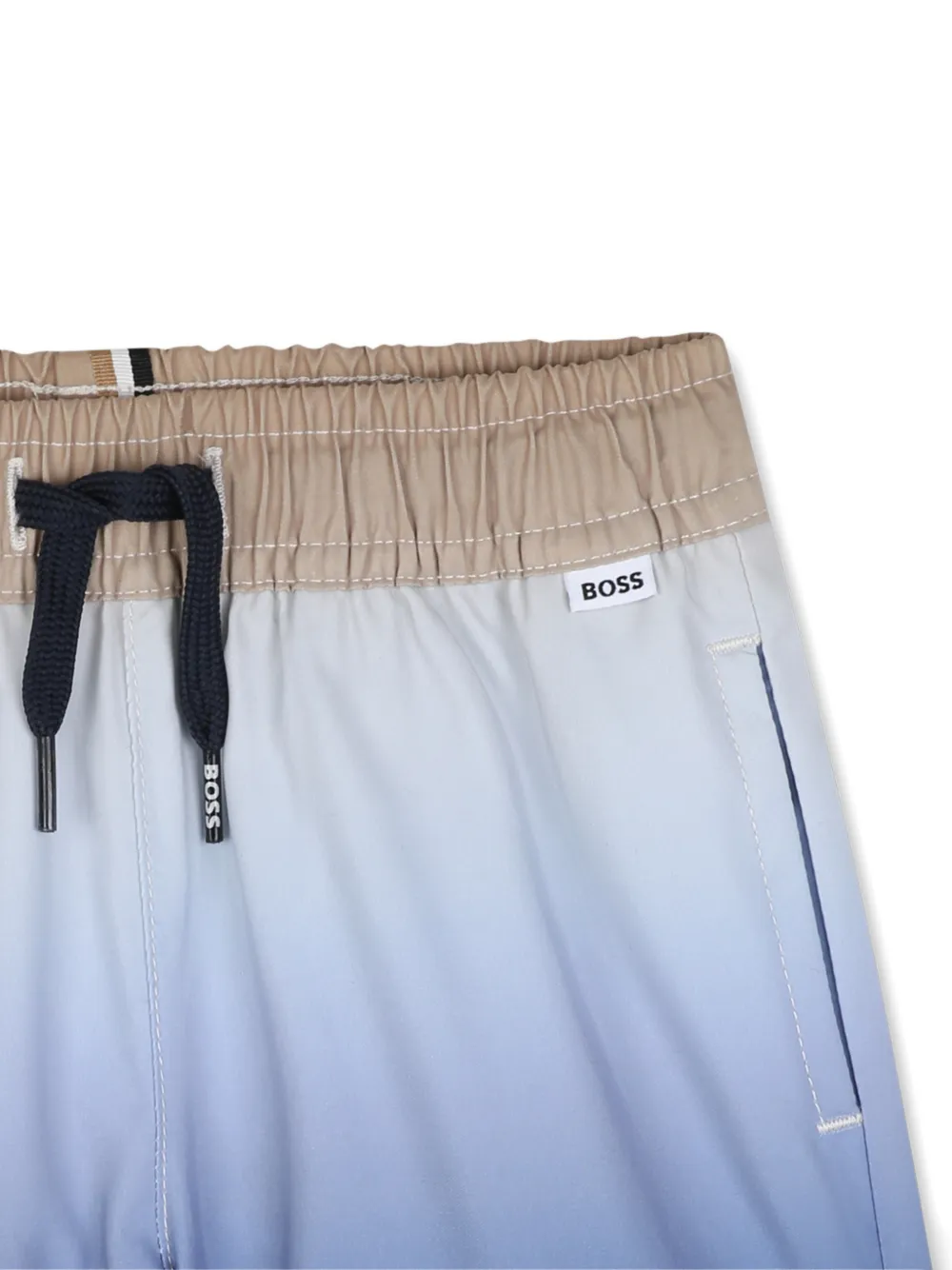  Boss Kidswear Drawstring Swim Shorts - Blue 