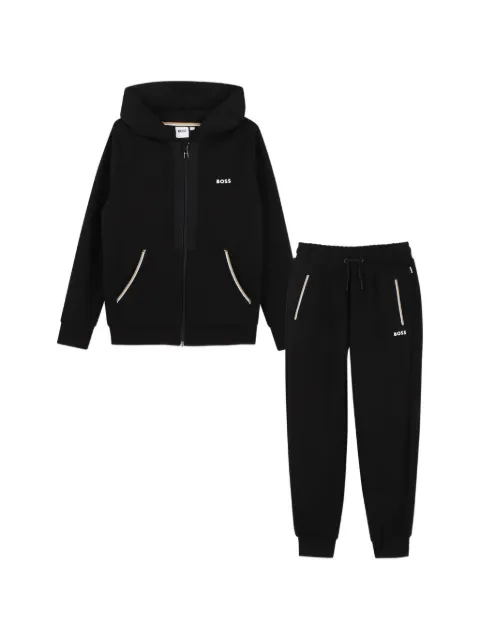 BOSS Kidswear zip-fastening tracksuit set (set of two)