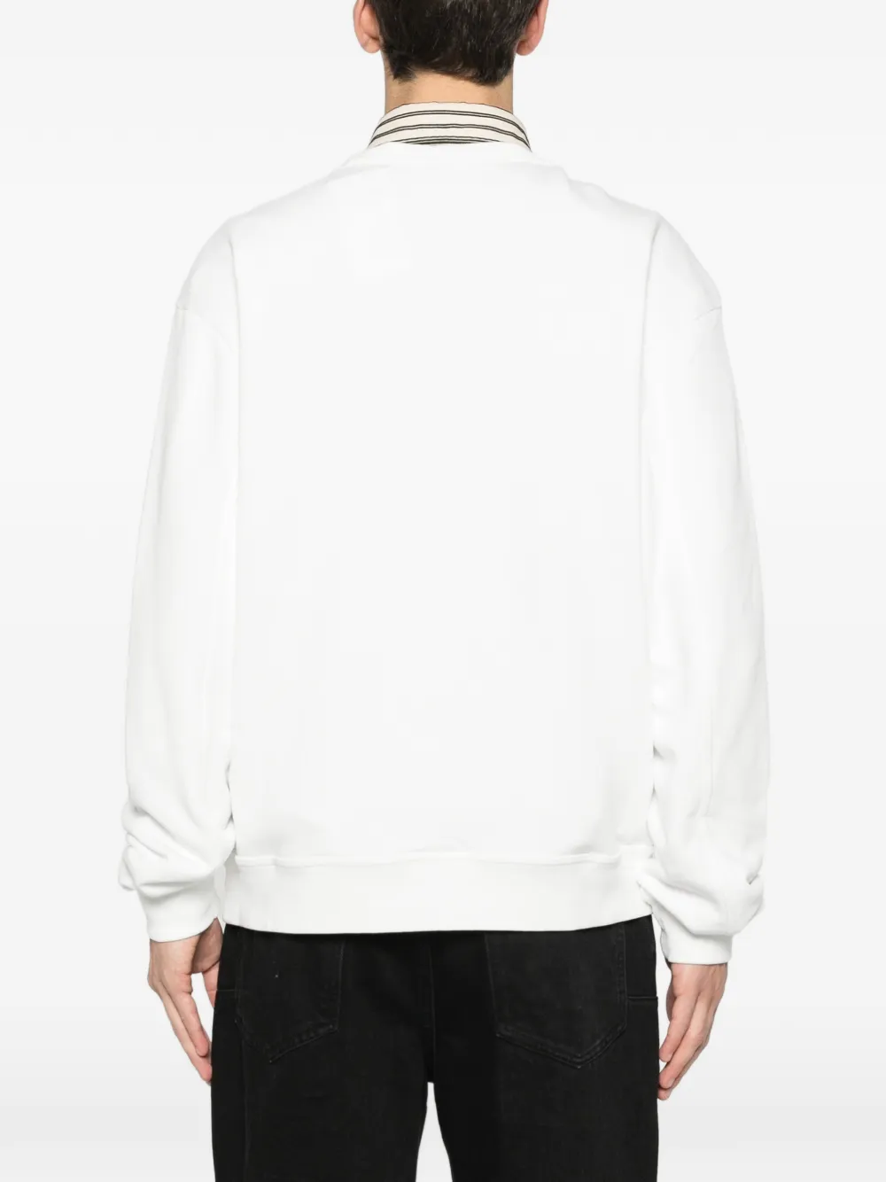Kenzo Sweater met bloemenlogo Wit