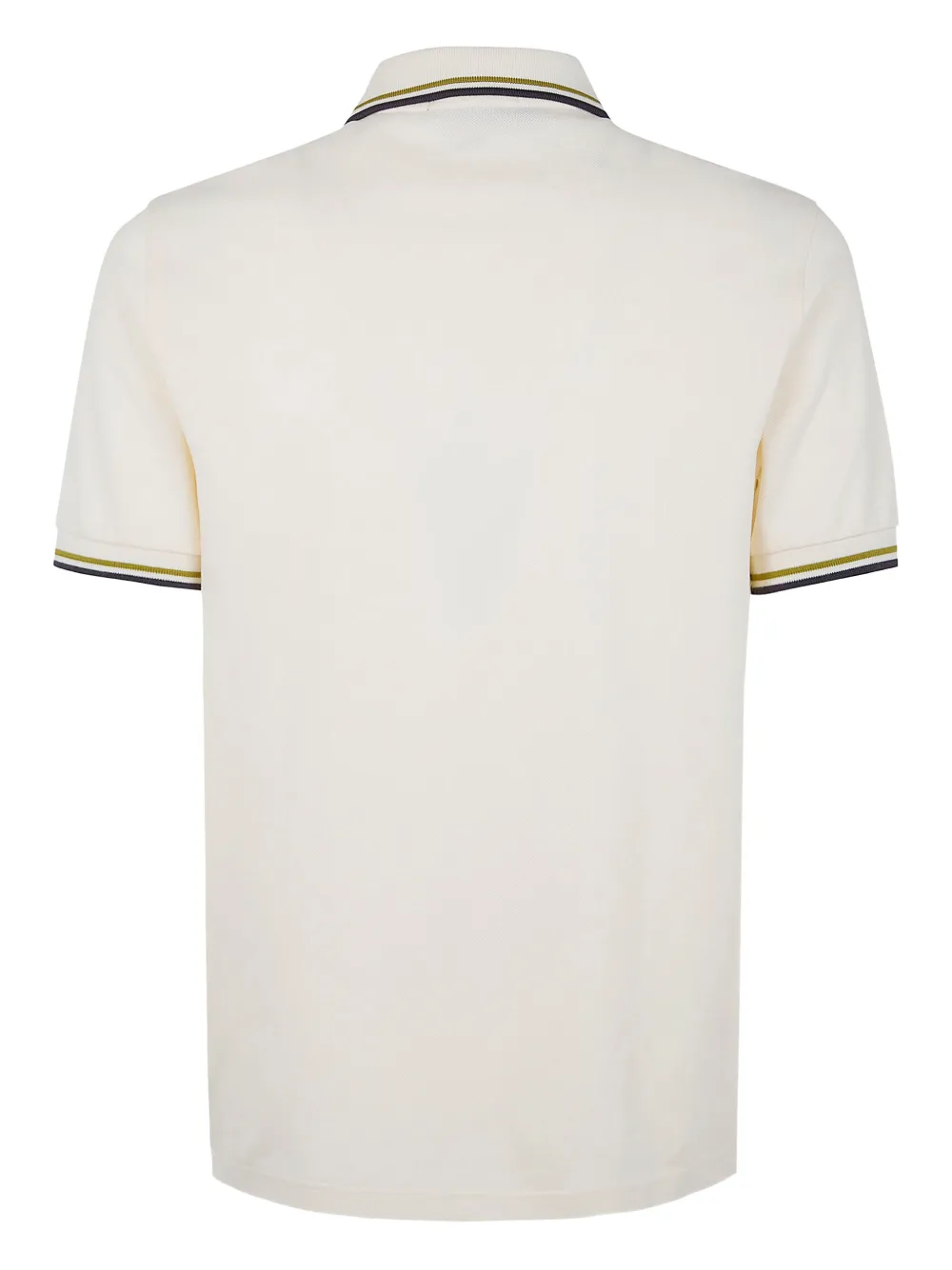 Fred Perry contrast-trim polo shirt - Beige