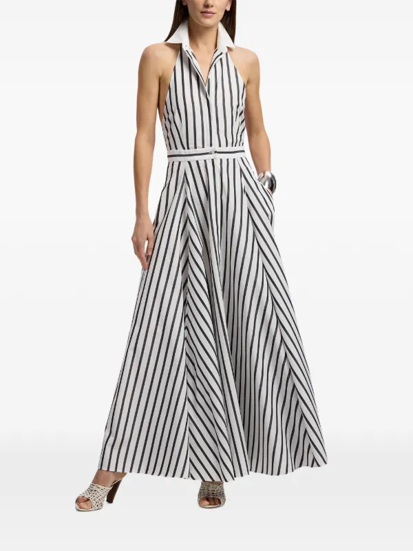 ralph lauren black and white striped dress Women's Eldred Cotton Day Colour:CREAM Crafted of cotton W172026MonDay Lace Spaghetti Mermaid Sexy