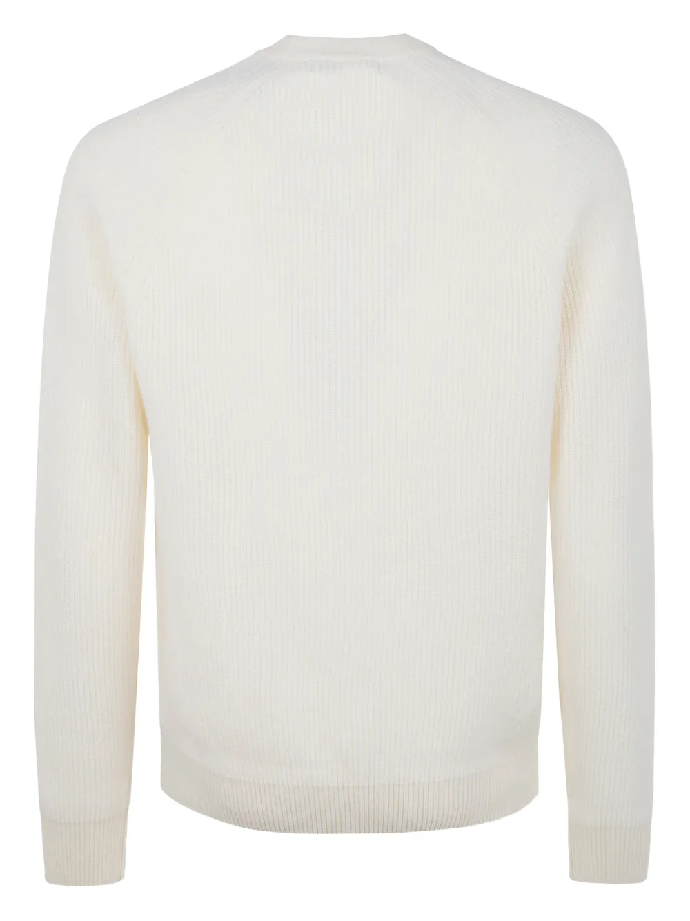 Fred Perry logo-embroidered crew-neck sweater - Beige