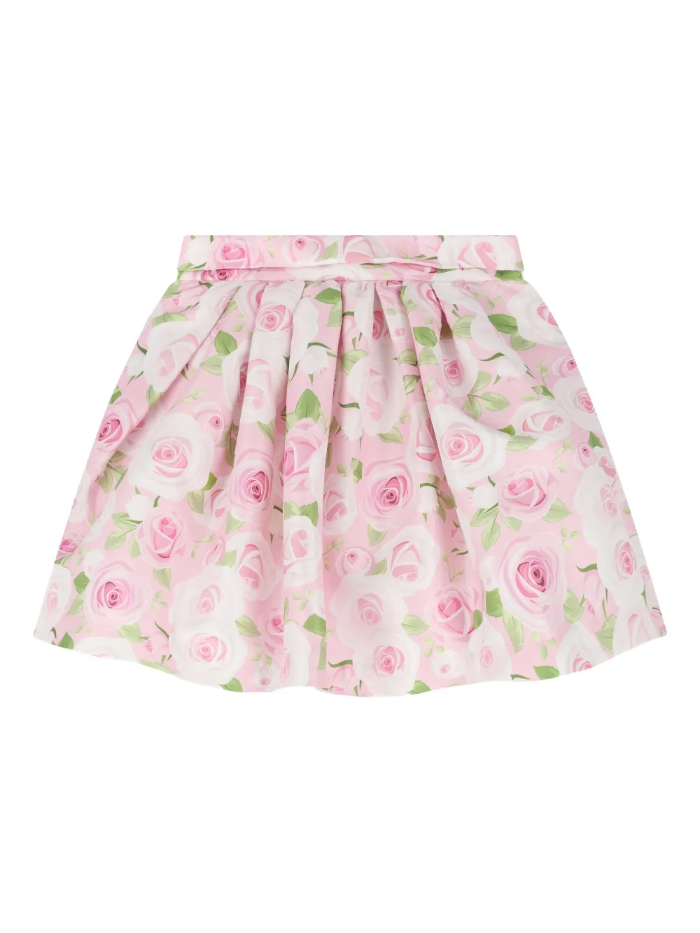 MAMA LUMA KIDS Rok set met veren rozen