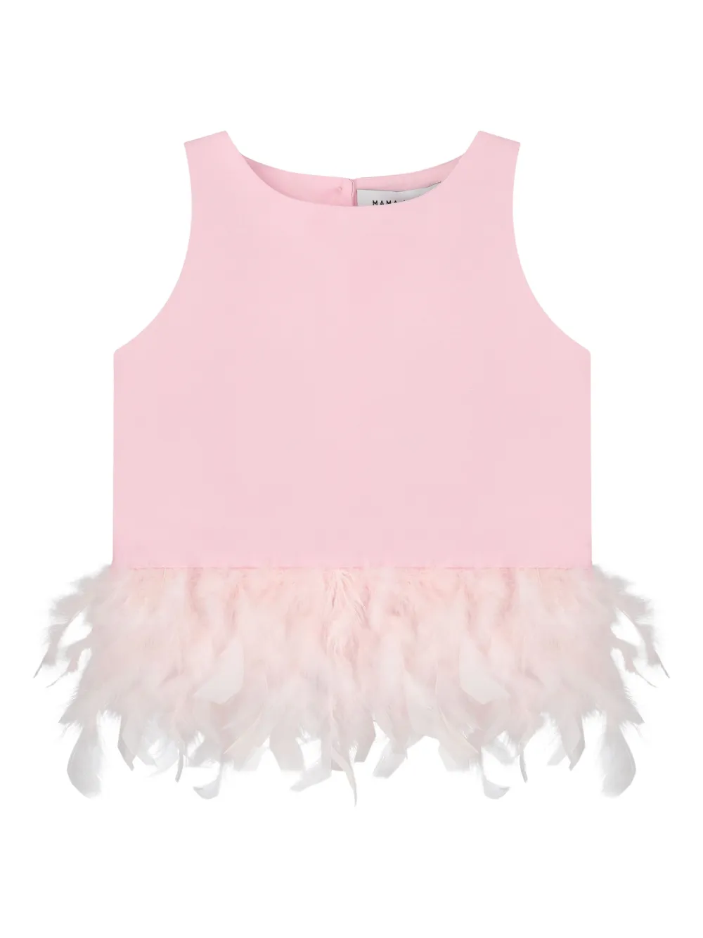 MAMA LUMA KIDS Rok set met veren rozen