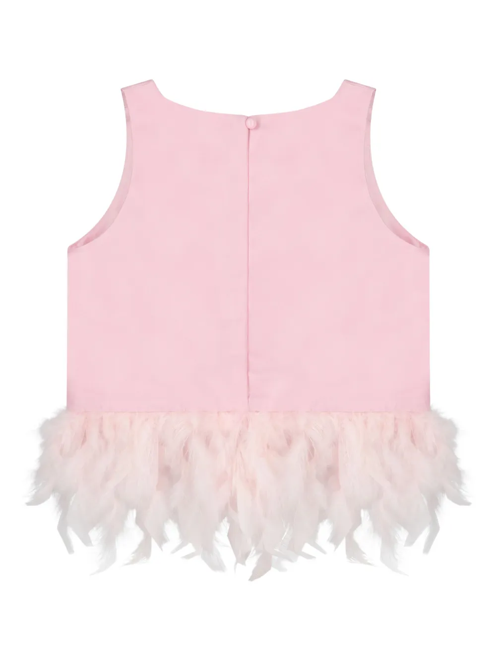 MAMA LUMA KIDS Rok set met veren rozen
