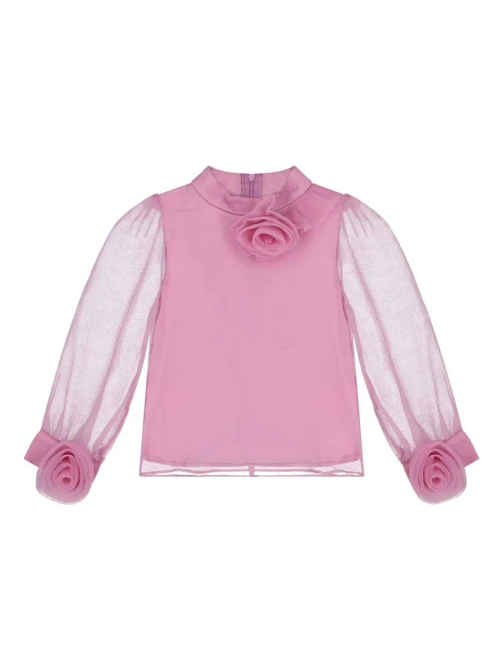 MAMA LUMA KIDS Rok met bloemenprint Roze