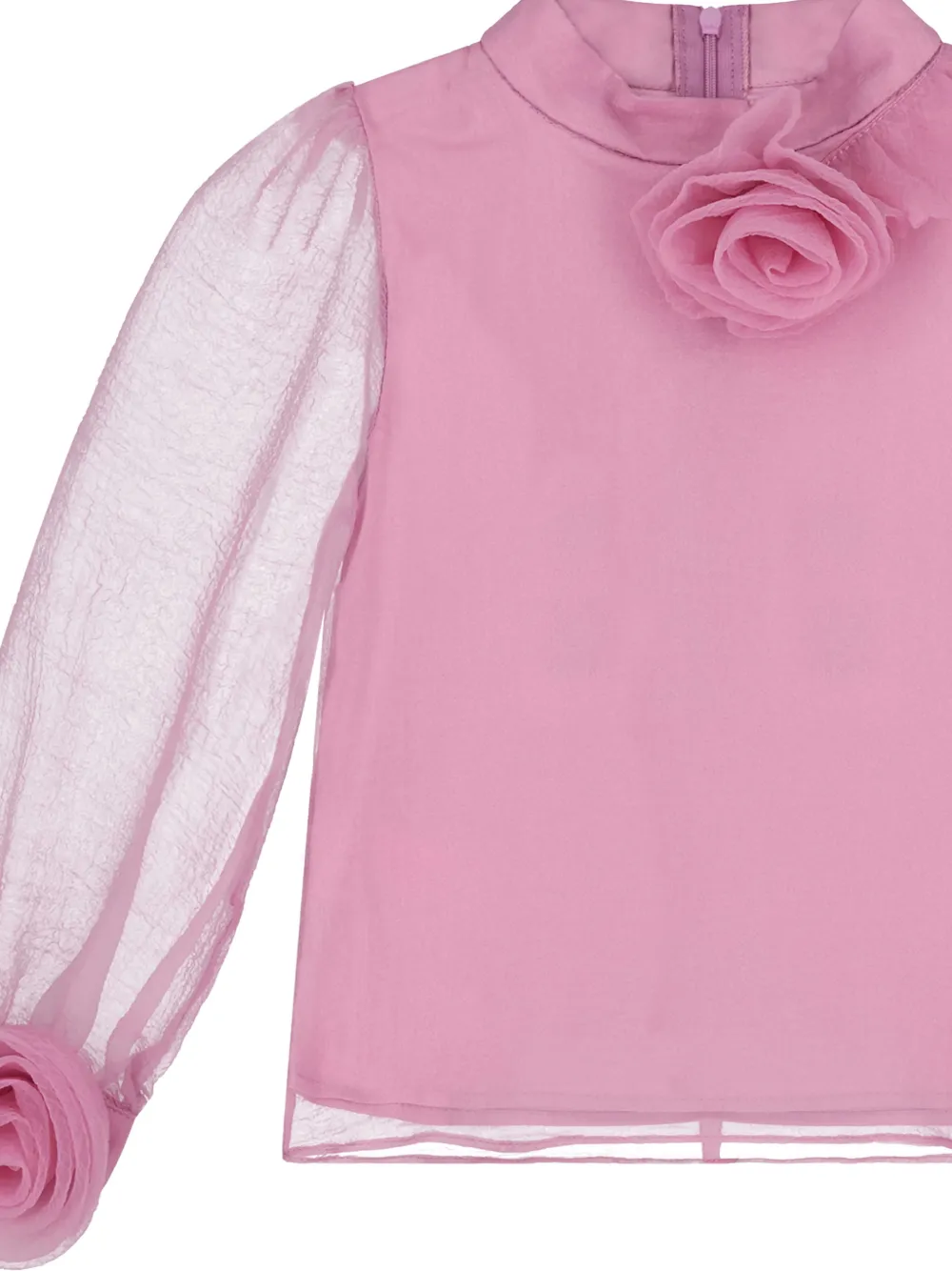 MAMA LUMA KIDS Rok met bloemenprint Roze