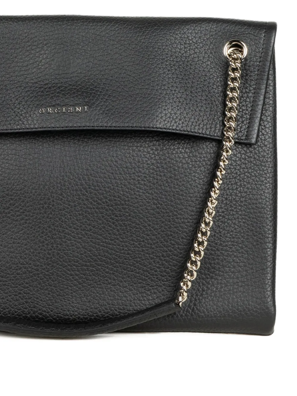Orciani Schoudertas met kettinghengsel - Zwart