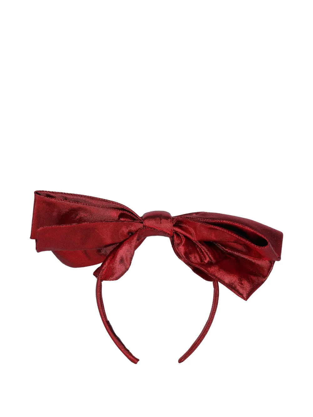 Mama Luma Bow-embellishment Headband In Red