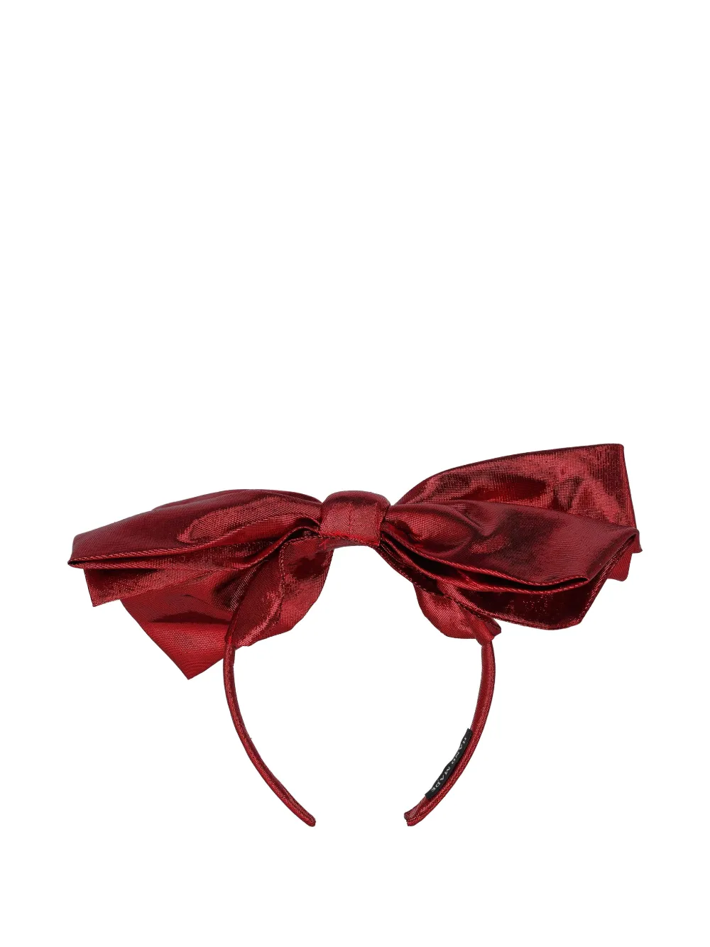 Mama Luma Bow-embellishment Headband In Red