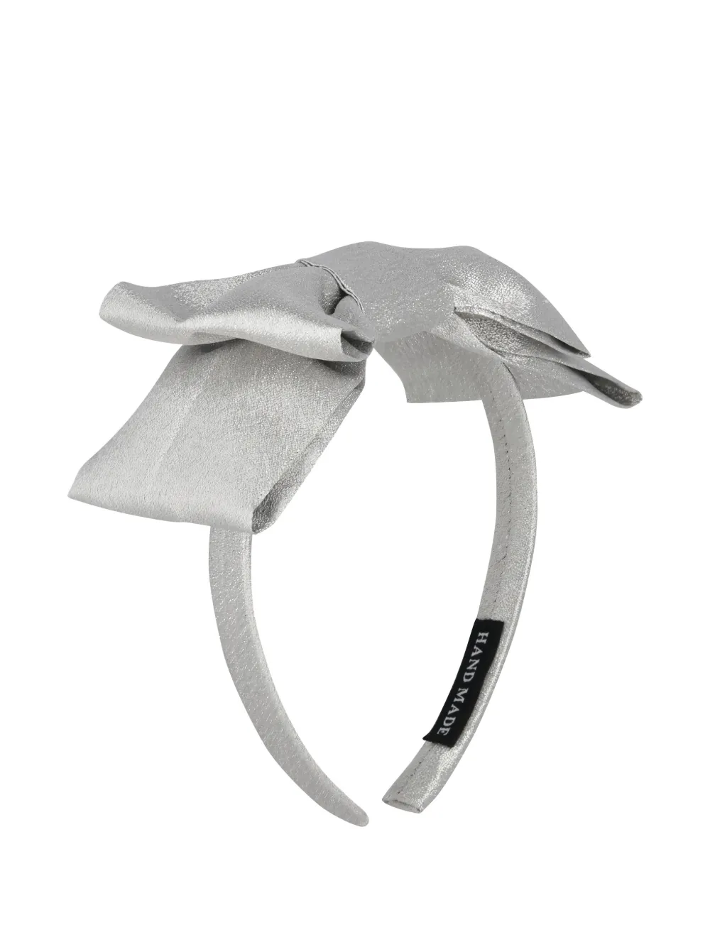 Mama Luma Bow-embellishment Headband In Gray