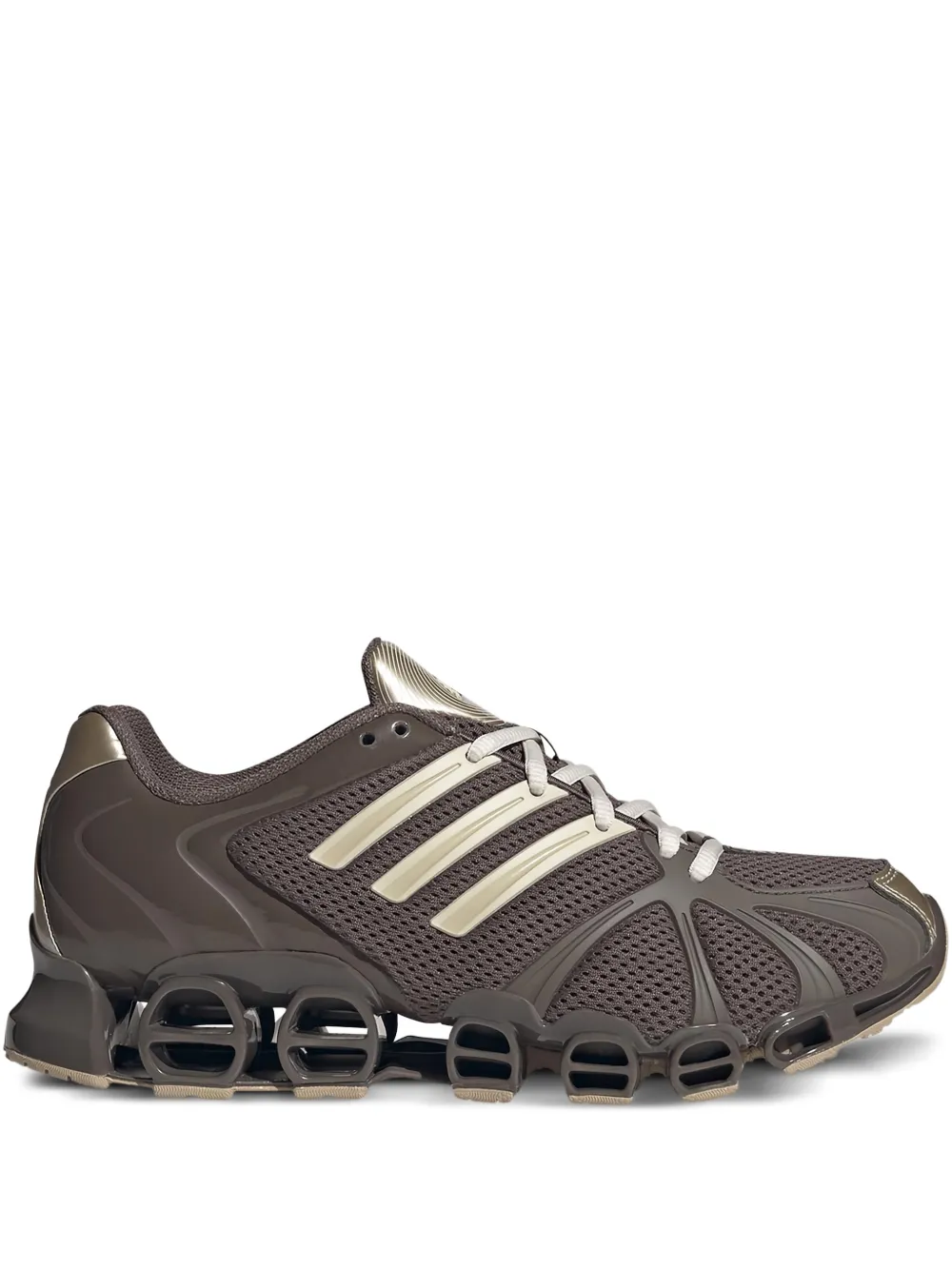 adidas Mega Ghostride striped sneakers - Braun