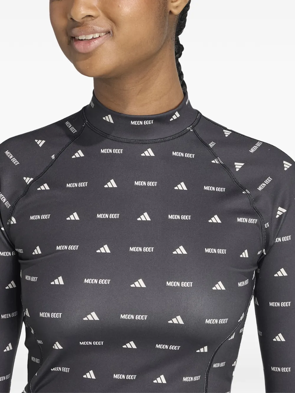  Adidas X Moon Boot Long-sleeves Sweater - Black 