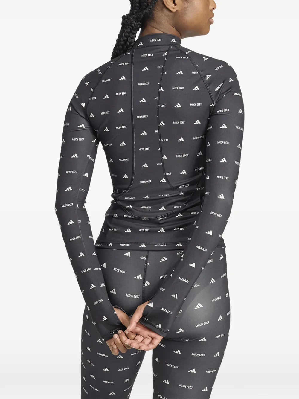  Adidas X Moon Boot Long-sleeves Sweater - Black 