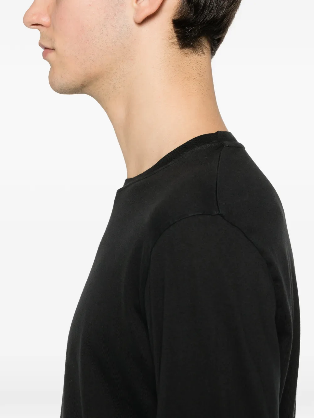 Fedeli T-shirt met lange mouwen Zwart