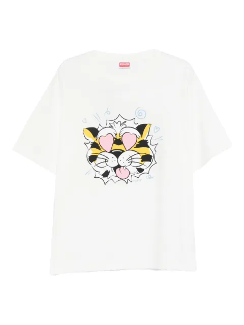 Kenzo tiger-print T-shirt