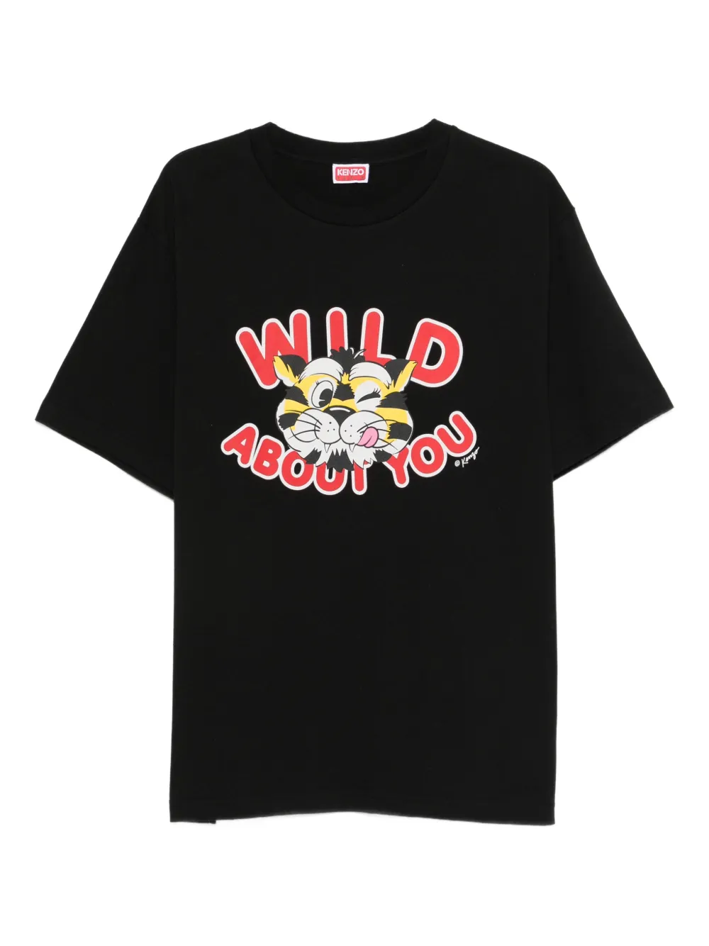 Kenzo cartoon-print T-shirt - Nero