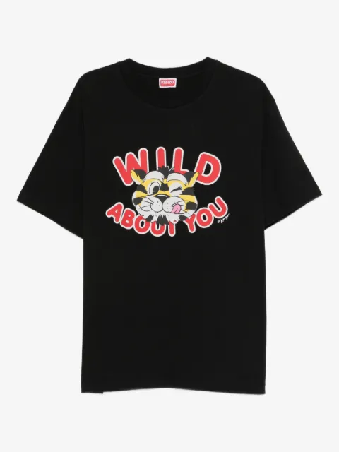 Kenzo cartoon-print T-shirt