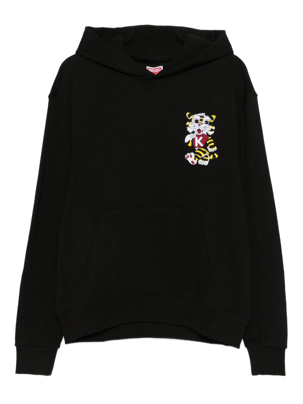 Kenzo Wild Tiger graphic hoodie - Schwarz